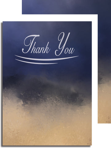 5x7 Two Sided Thank You Card